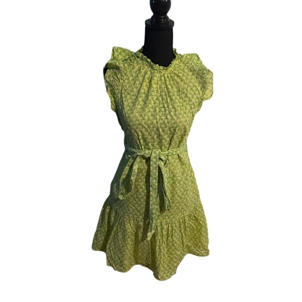 Banjanan Women's Paulita Dress Yellow Green